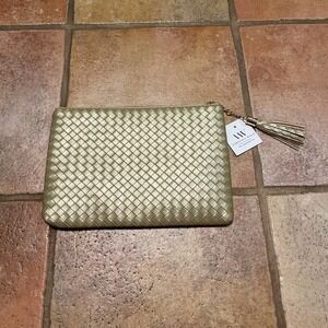 VIRGINA WOLF Mimi Woven Pouch